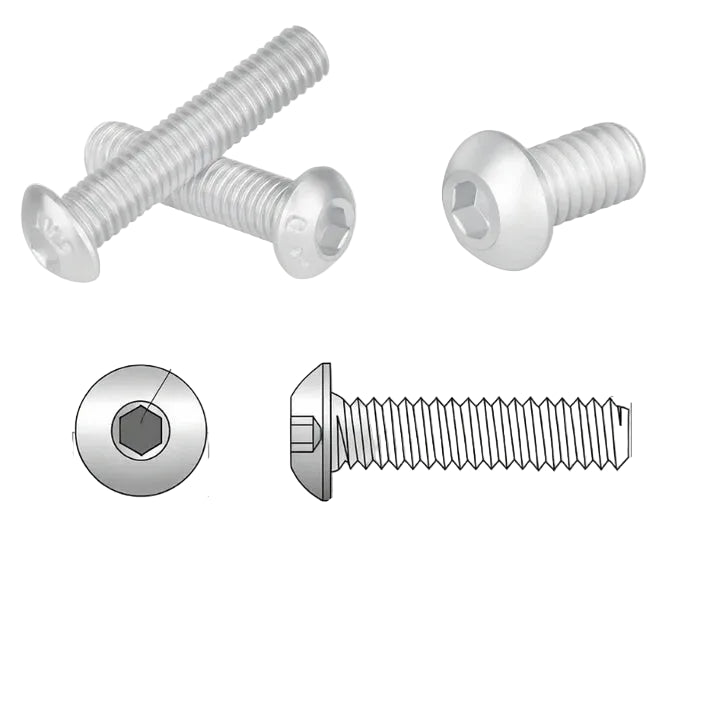 Button Head Screw in Pakistan - Bhs M4x12 thumbnail 2