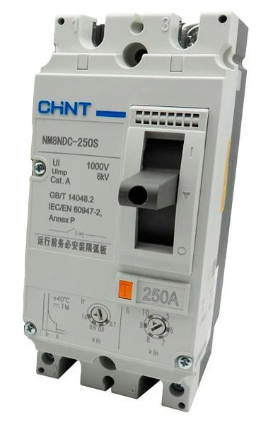 CHINT NM8NDC-125/2P, 250/2P DC Breaker in Pakistan - 160A thumbnail 2