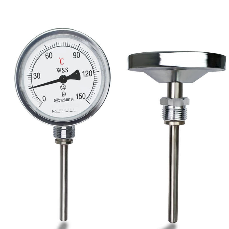 Temperature Gauge with Thermo-well (SS) in Pakistan - 0-200 Deg thumbnail 2