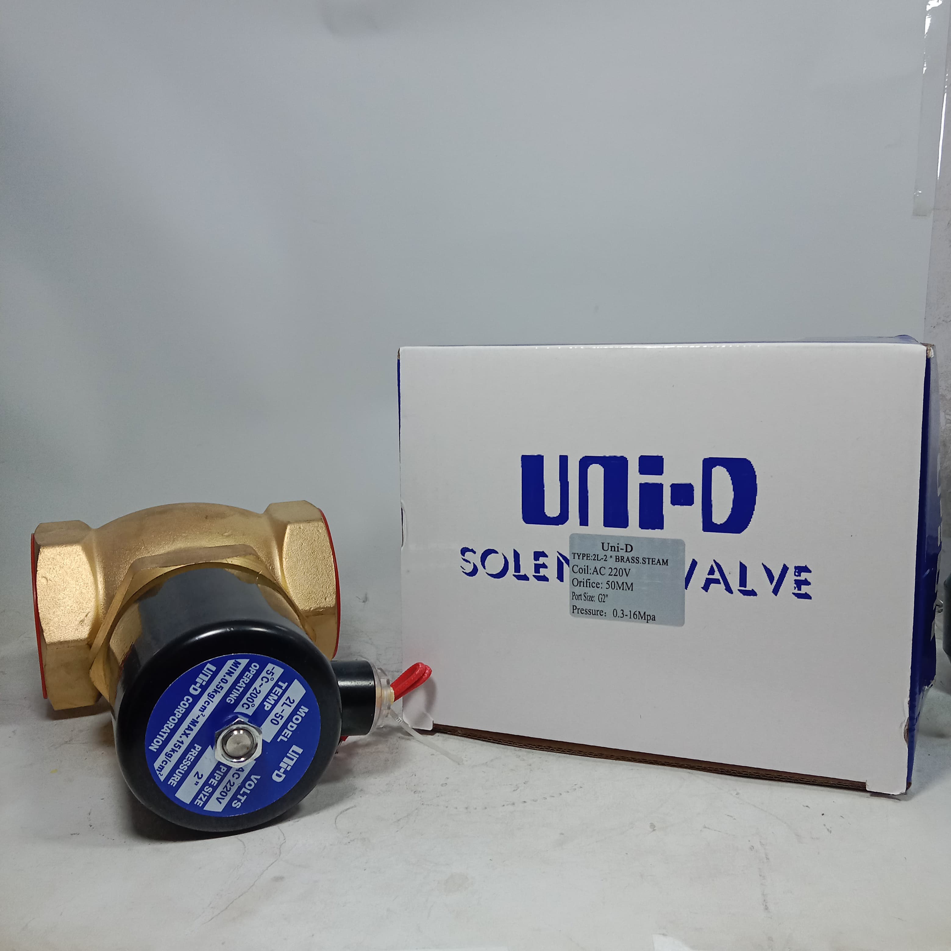 UNi-D (2L)UW-50 Solenoid Valve for steam use  in Pakistan - 3/4 inch thumbnail 6