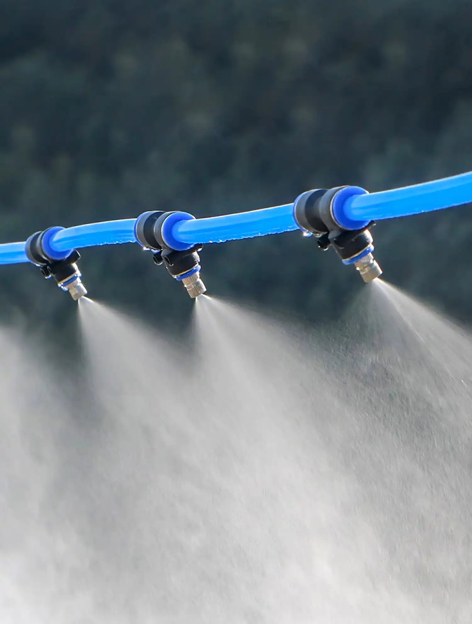 Misting System for Homes, Solar panels, and Farms in Pakistan - 12-Nozzle System With Pump & 60 ft Pipe