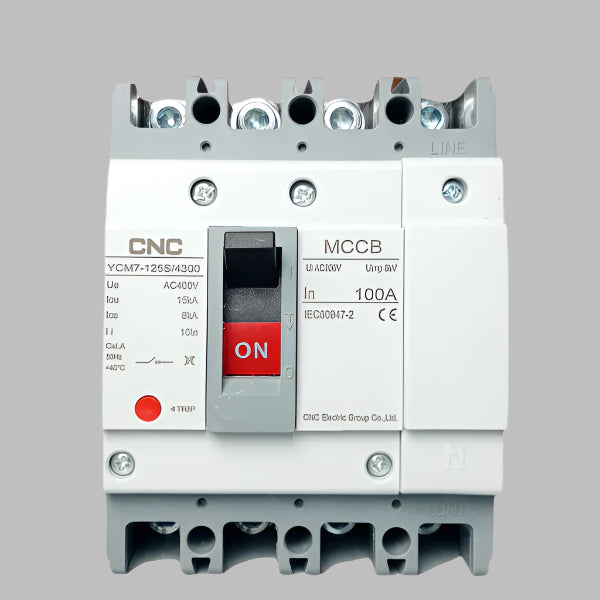 CNC YCM7-125 4-Pole AC MCCB Molded Case Circuit Breakers in Pakistan - 160A
