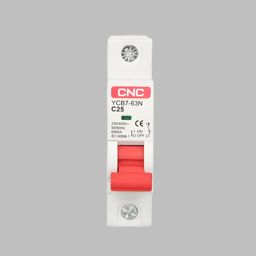 CNC YCB7-63N 1-Pole AC MCB Miniature Circuit Breakers in Pakistan - 32A