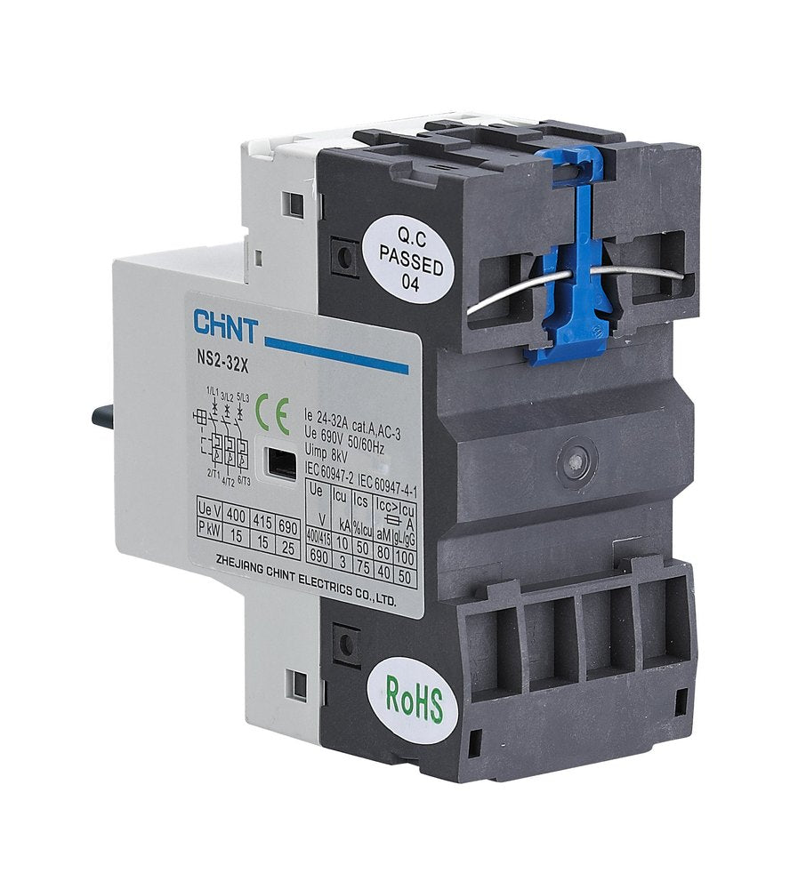 CHINT NS2-25/NS2-80B Series Motor Protection Circuit Breakers (MPCB) in Pakistan - 6-10 thumbnail 3