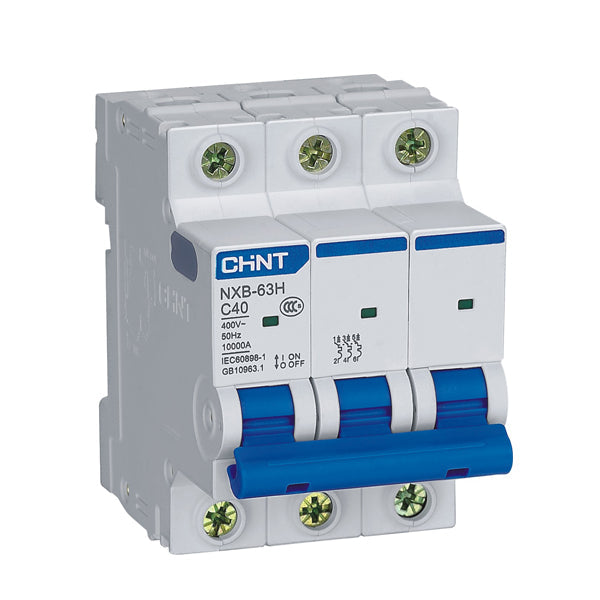 CHINT NXB-63H 3 POLE Miniature Circuit Breaker in Pakistan - 25Amp