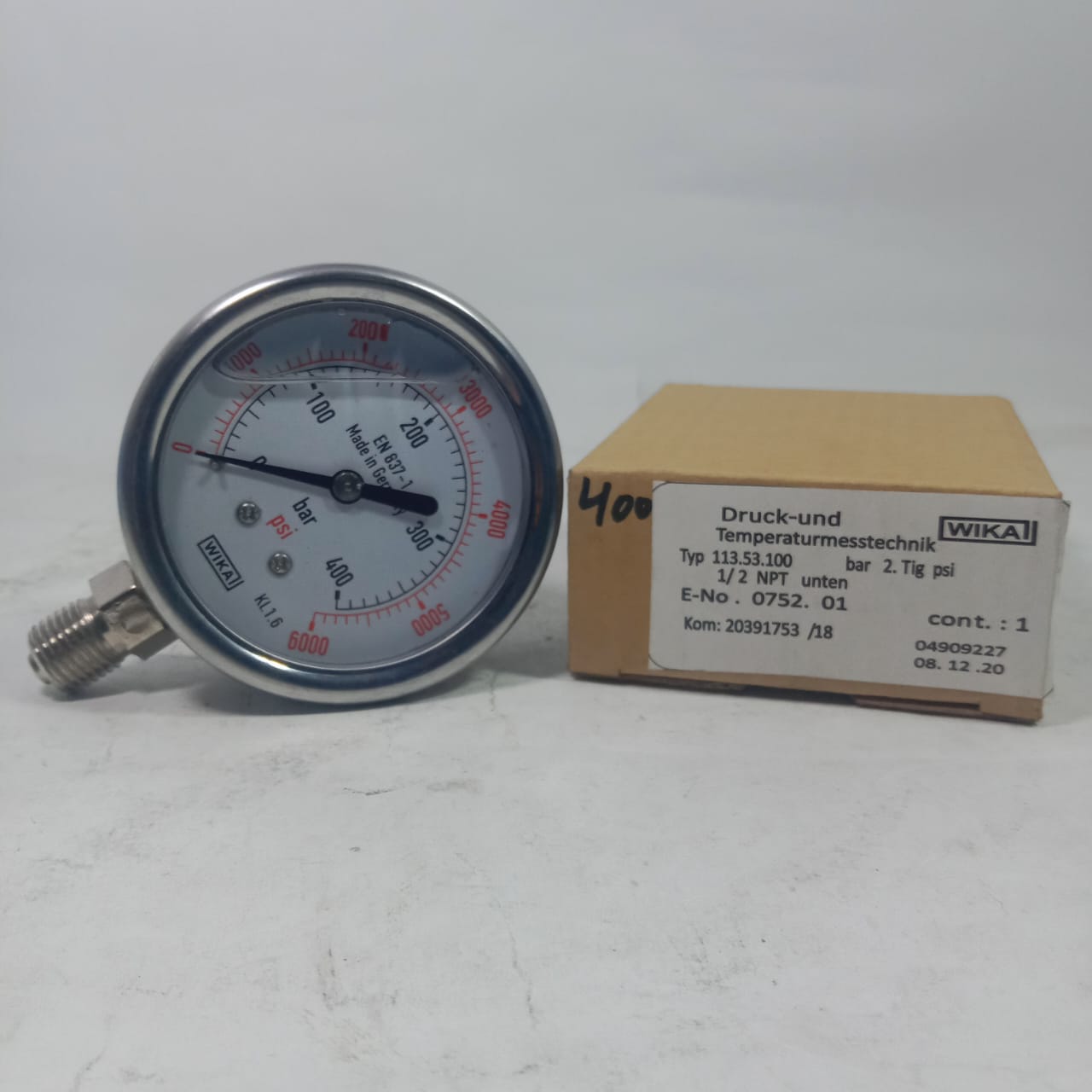 Pressure Gauges 2.5 inch dial bottom  in Pakistan - 17 bar thumbnail 4