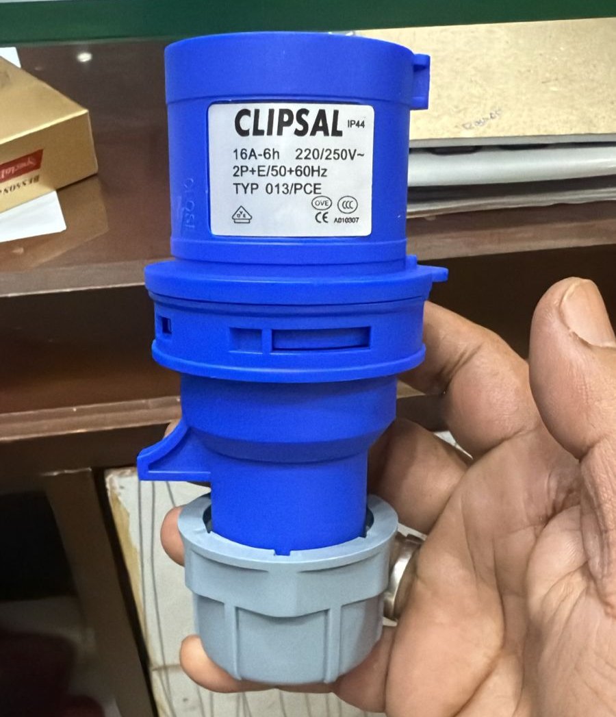 CLIPSAL TYP 113/PCE CEE-Connector and CEE Wall-Mounted Socket in Pakistan - 16A/3P thumbnail 4