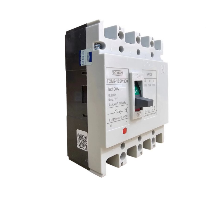 TOMZN TOM7-125/4300 MCCB 100A 4 Pole Circut Breaker in Pakistan - 200A thumbnail 3
