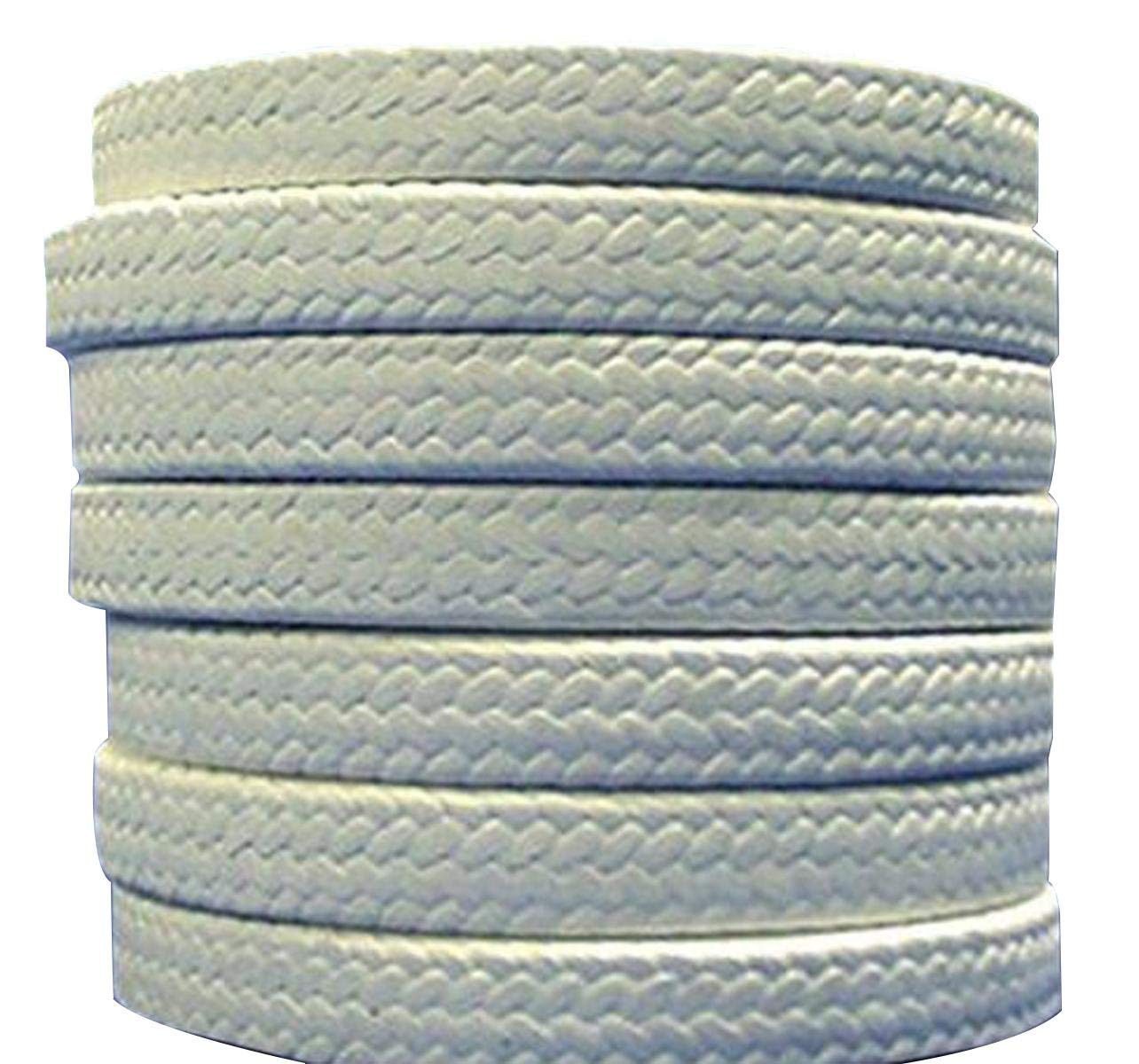 White Teflon Gland Packing Rope, For Pump, Valve Packaging per kg rate in Pakistan - 16mm thumbnail 2