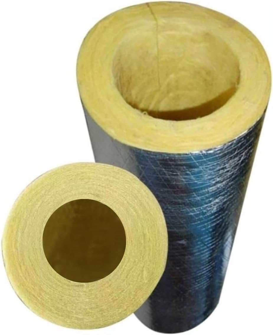 Glass Wool Thermal Insulation Tube Shell 1 inch thicknes in Pakistan - 4"