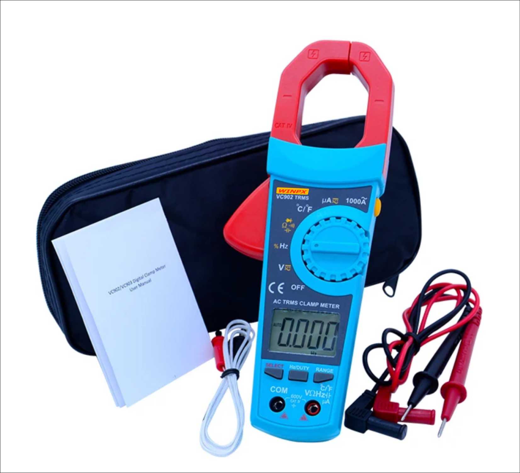 WINPEX VC903 Digital AC DC Clamp Meter in Pakistan