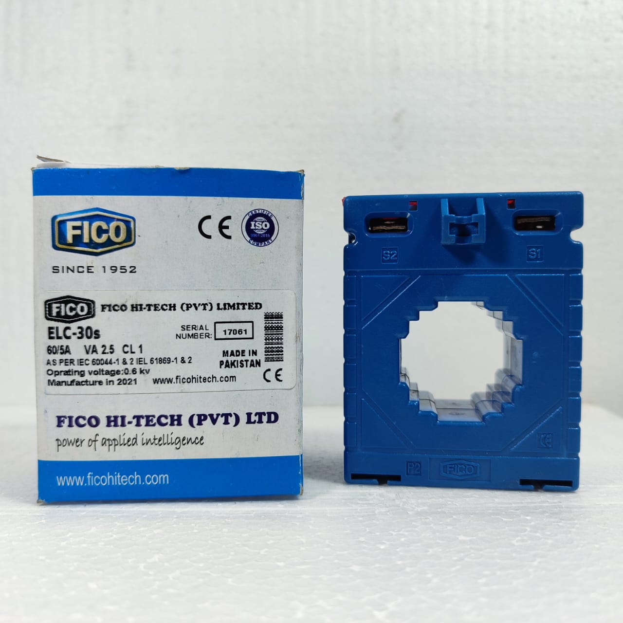 FICO HI-TECH Low Voltage Current/Toroidal Transformer in Pakistan - 100/5