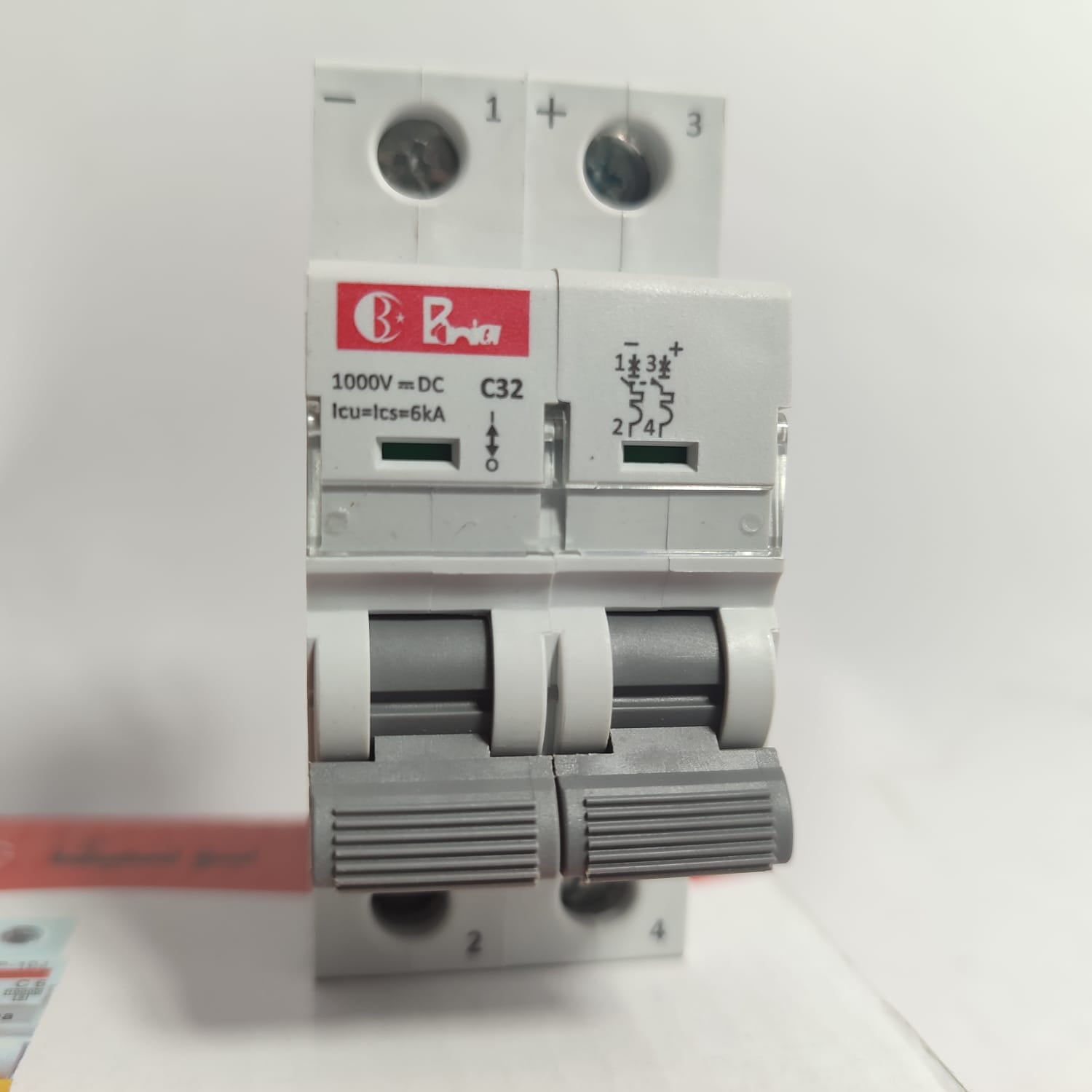 Boneega 1000V DC 2 Pole Circuit Breaker China Made in Pakistan - 2 Pole / 16A