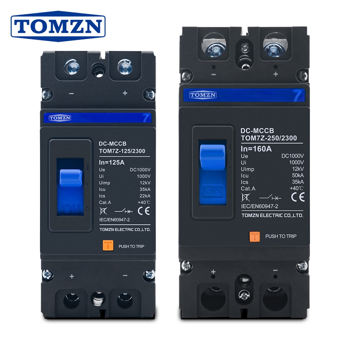 TOMZN DC-MCCB TOM7Z-125 in Pakistan - 150A