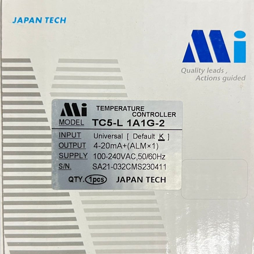 Mi TC5-L 1A1G-2  4 to 20mA Temperature controller in Pakistan - 96x96 thumbnail 2