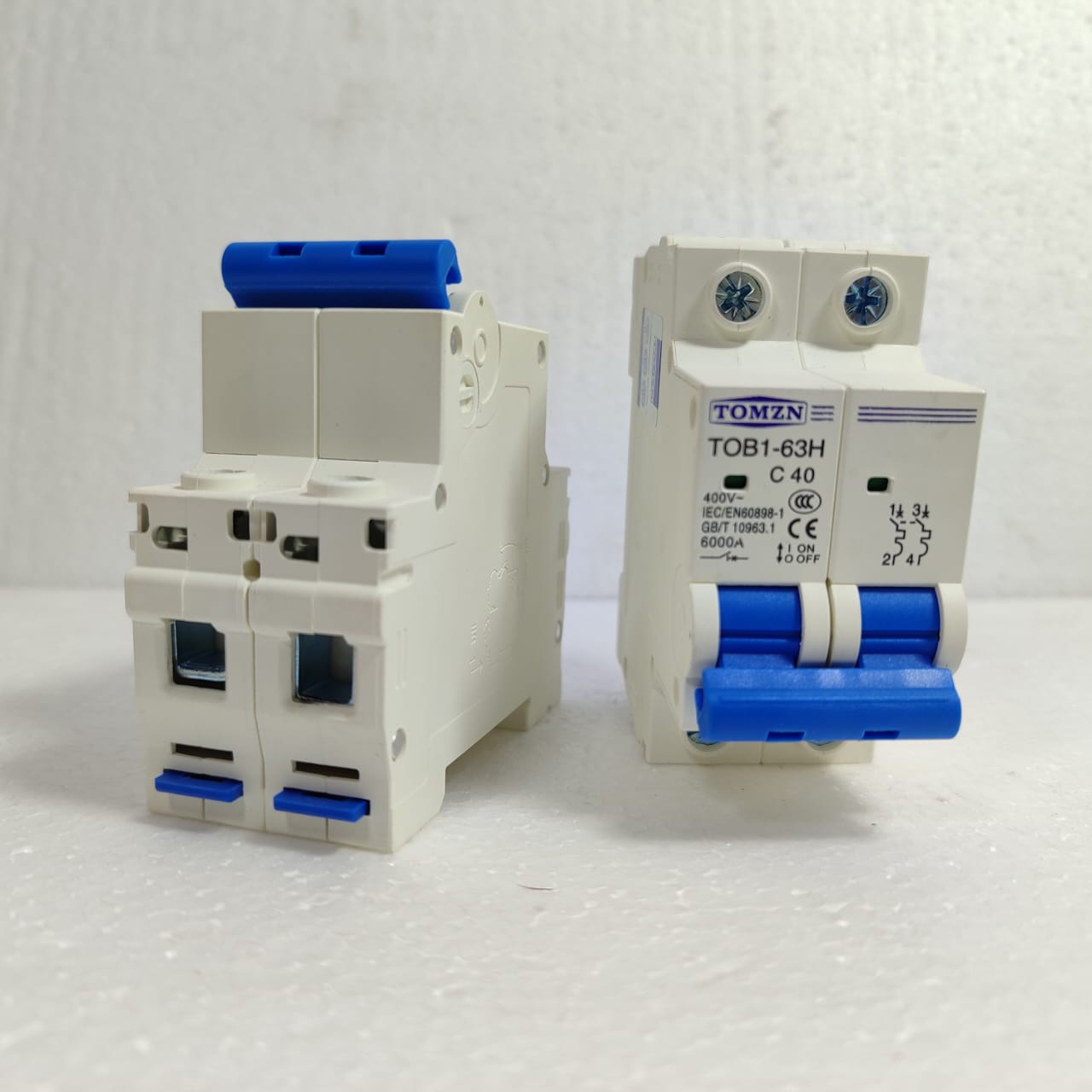 TOMZN TOB1-63H4P 2P C Type AC Mini Circuit Breaker in Pakistan - 40A