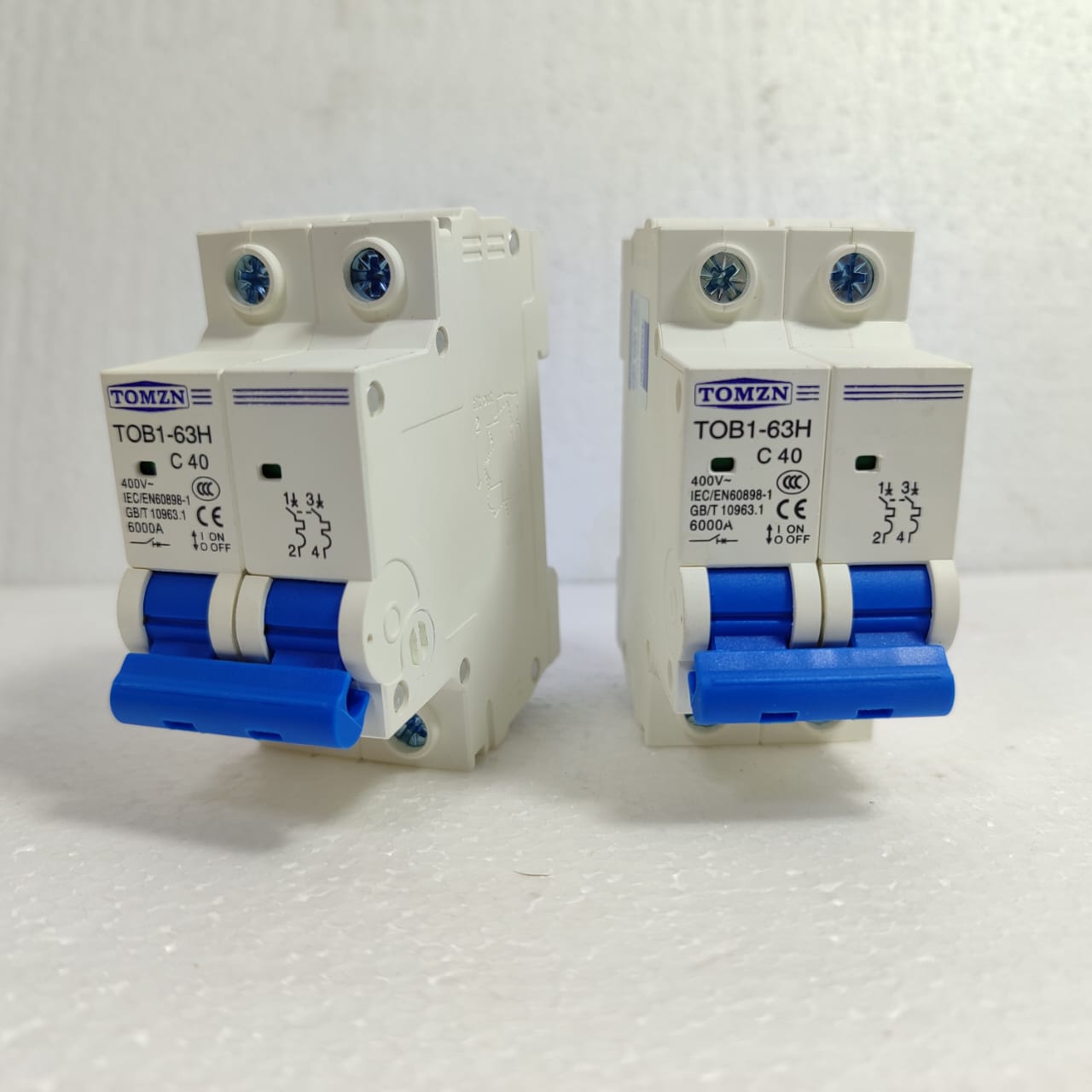 TOMZN TOB1-63H4P 2P C Type AC Mini Circuit Breaker in Pakistan - 63A thumbnail 6
