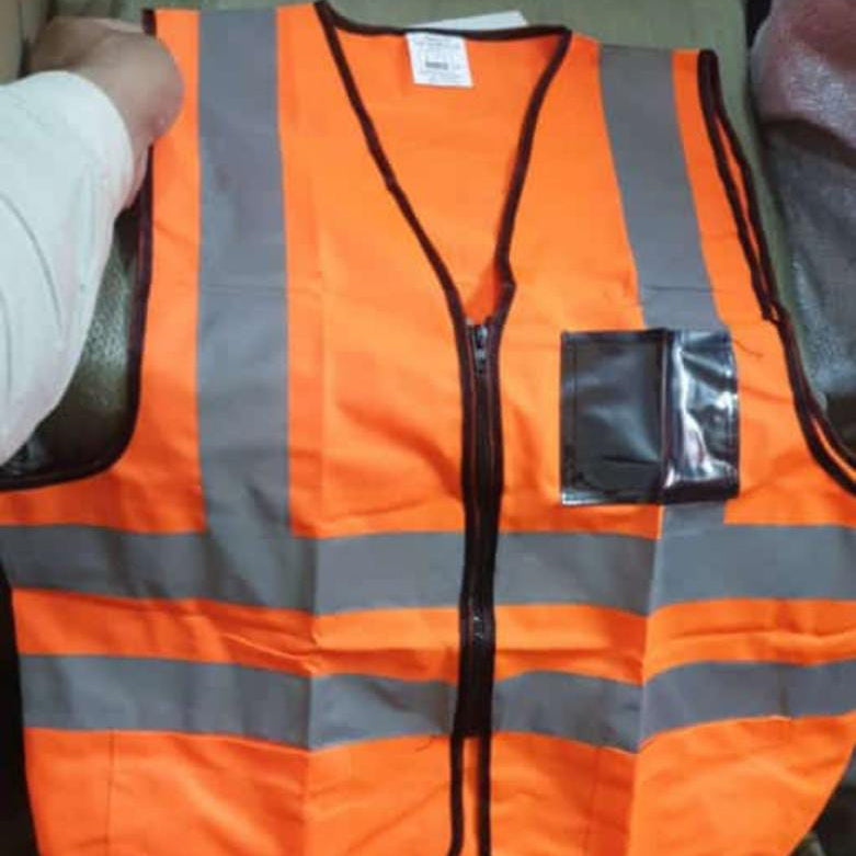 Safety Vest Jacket with Reflective Strips in Pakistan - Blue thumbnail 6