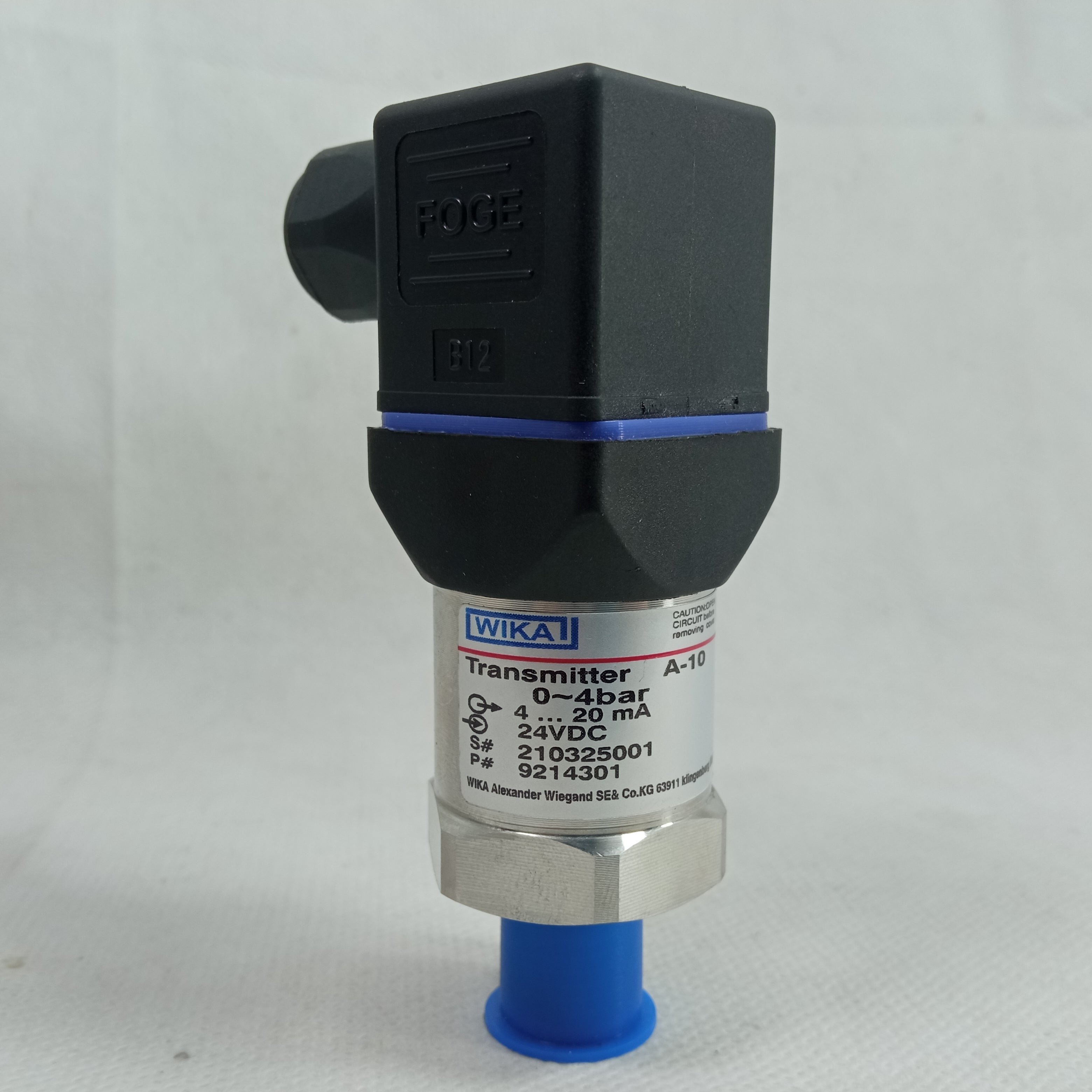 WIKA Pressure transmitter A-10 For general industrial applications in Pakistan - 0-2.5 BAR thumbnail 3