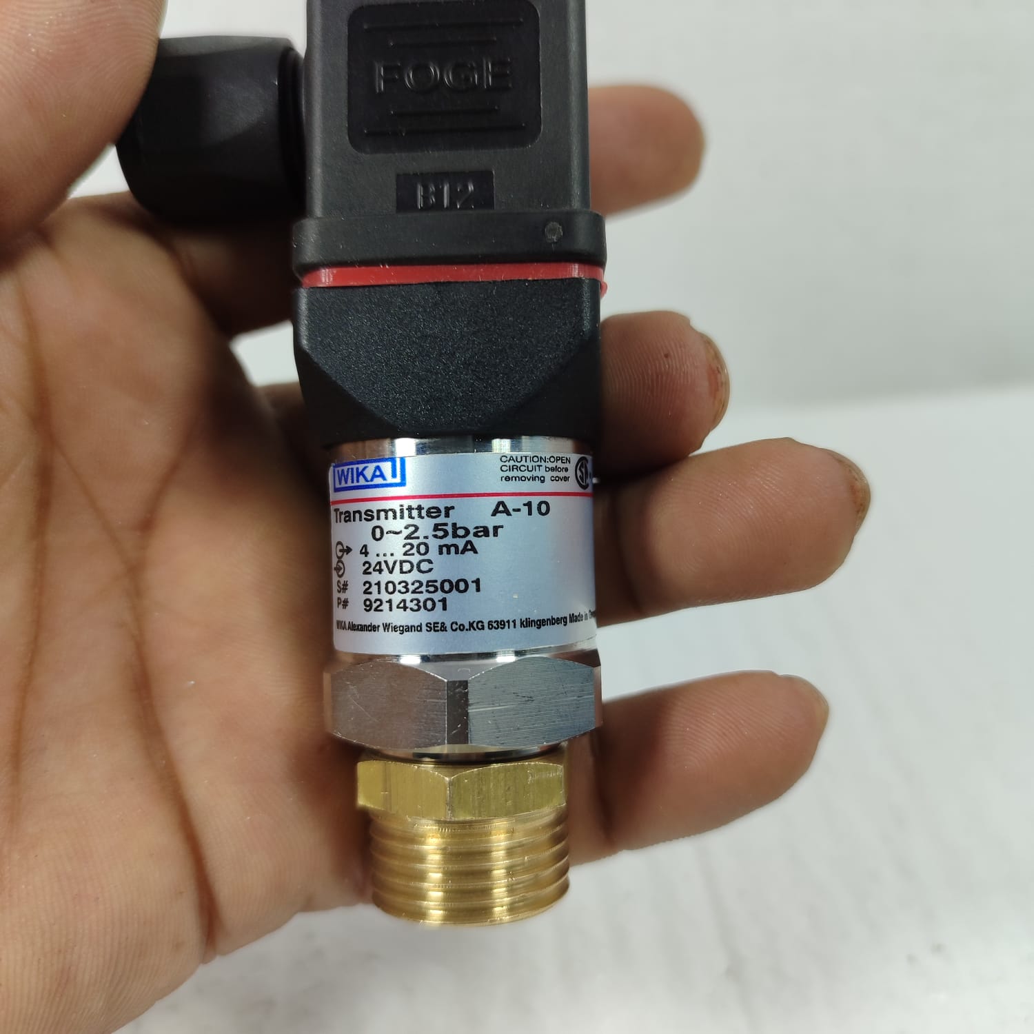 WIKA Pressure transmitter A-10 For general industrial applications in Pakistan - 0-2.5 BAR thumbnail 5