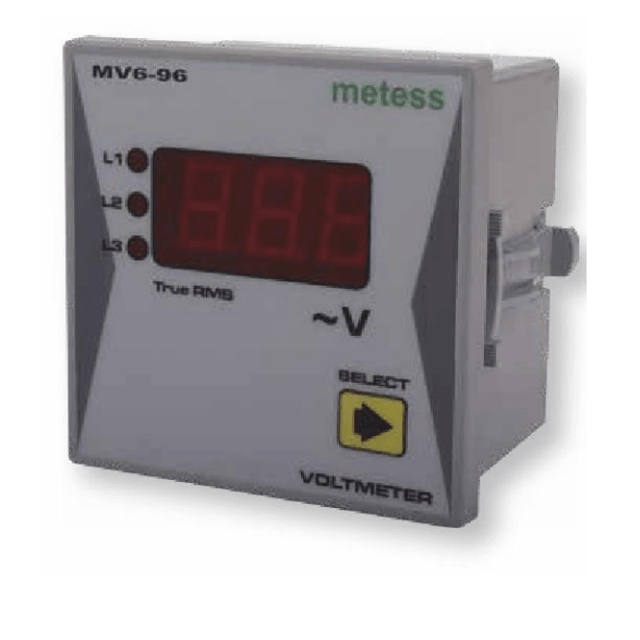 METESS MV6-96 Selectable Digital Voltmeter  in Pakistan