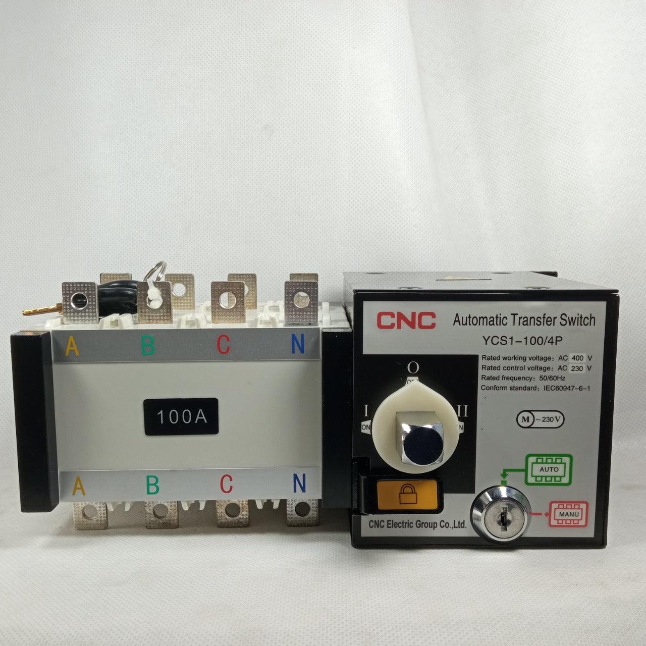 CNC YCS1 Electrical ATS Panel Board Automatic Transfer Switch in Pakistan - 4 Pole / 630A