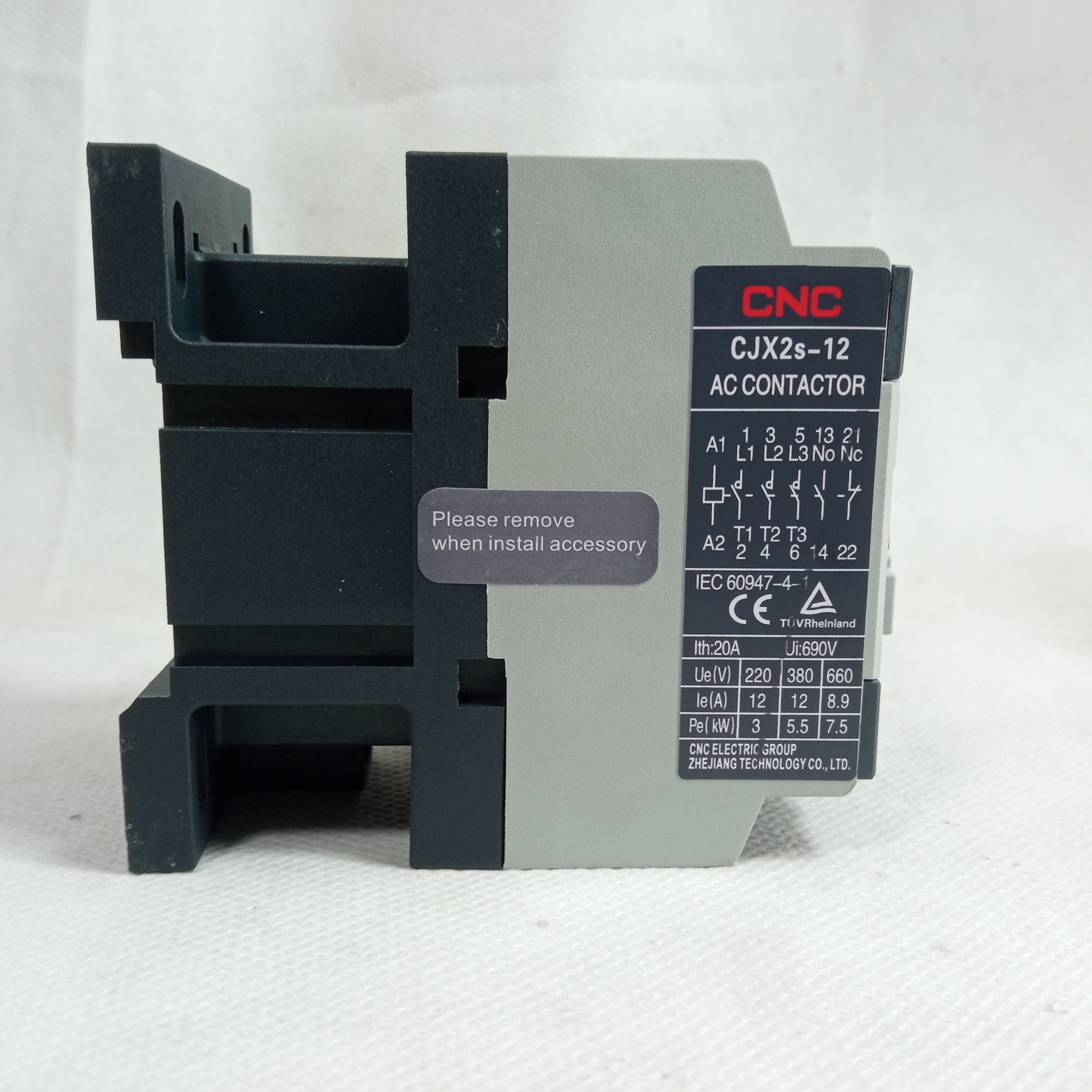 CNC CJX2-S 12-95A AC Magnetic Contactors in Pakistan - 80A thumbnail 5