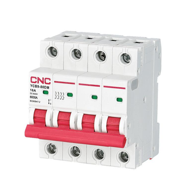 CNC DC Miniature Circuit Breakers YCB9-80DM in Pakistan - 2 Pole 500v DC / 125A