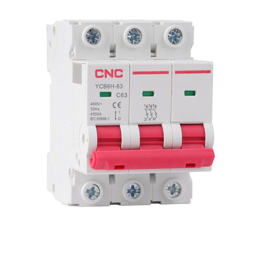 YCB6H-63 Miniature Circuit Breaker (MCB) in Pakistan - 1P / 25A