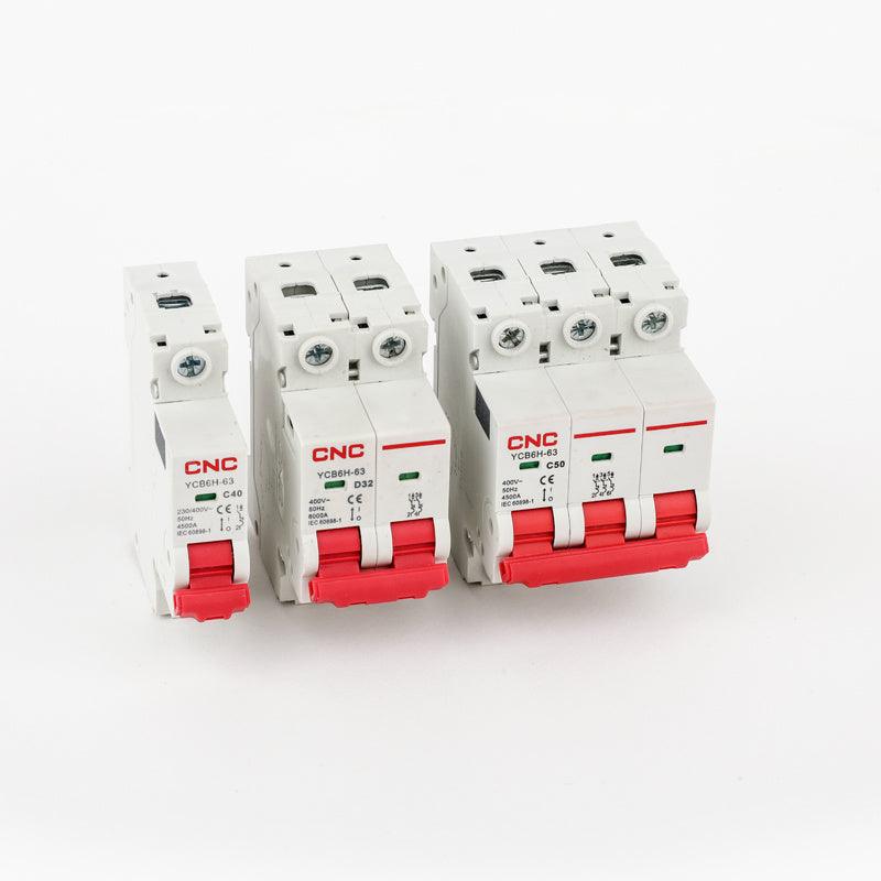 YCB6H-63 Miniature Circuit Breaker (MCB) in Pakistan - 2P / 16A thumbnail 3