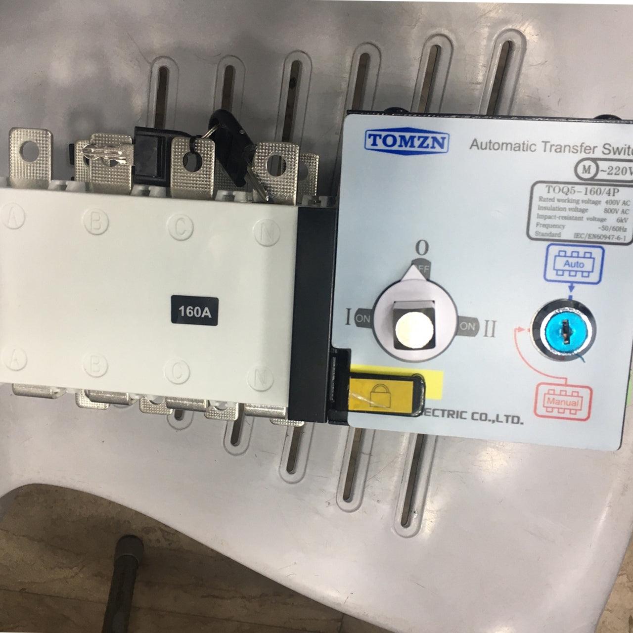 Tomzn TOQ3-63/4P 63A 4P 3-Phase Automatic Transfer Switch (ATS) in Pakistan - 250A