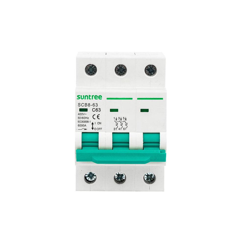 Suntree SCB8-63 3 Phase Circuit Breaker in Pakistan - 25A