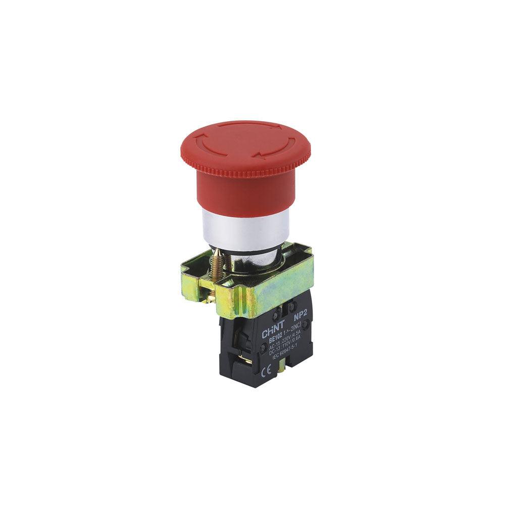 Chint NP2 Push Button AC 380V/5A in Pakistan - NP2-BA41R / Red thumbnail 2