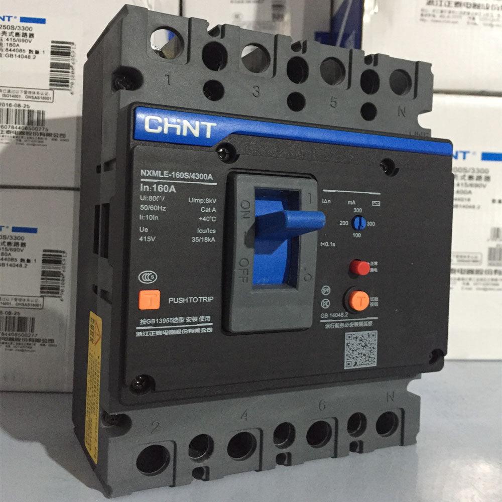 NXMLE Residual Current Circuit Breaker in Pakistan - NXMLE-400S/4300A 4P / 400A