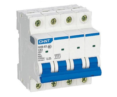 CHINT NXB-63 MCB, 4 POLE 6-KA MINIATURE CIRCUIT BREAKER in Pakistan - 6A thumbnail 3