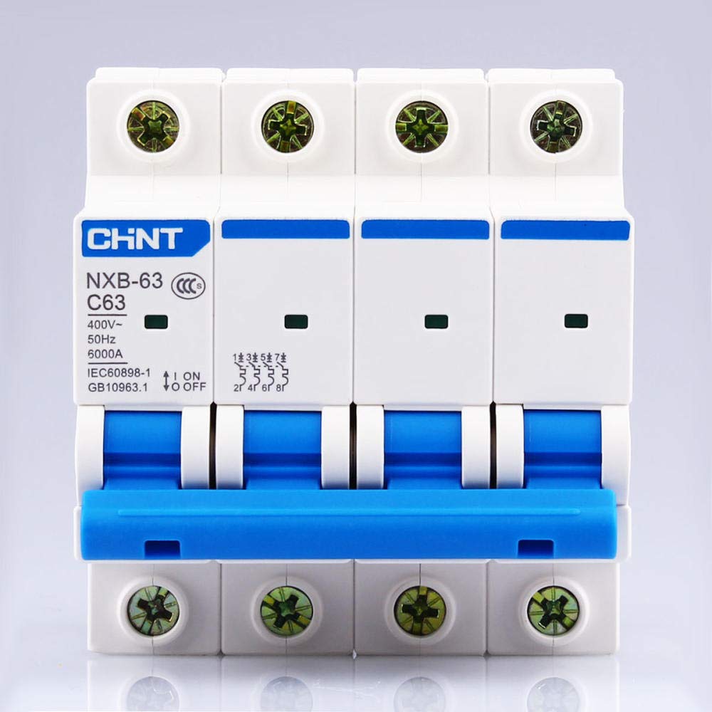 CHINT NXB-63 MCB, 4 POLE 6-KA MINIATURE CIRCUIT BREAKER in Pakistan - 40A thumbnail 5