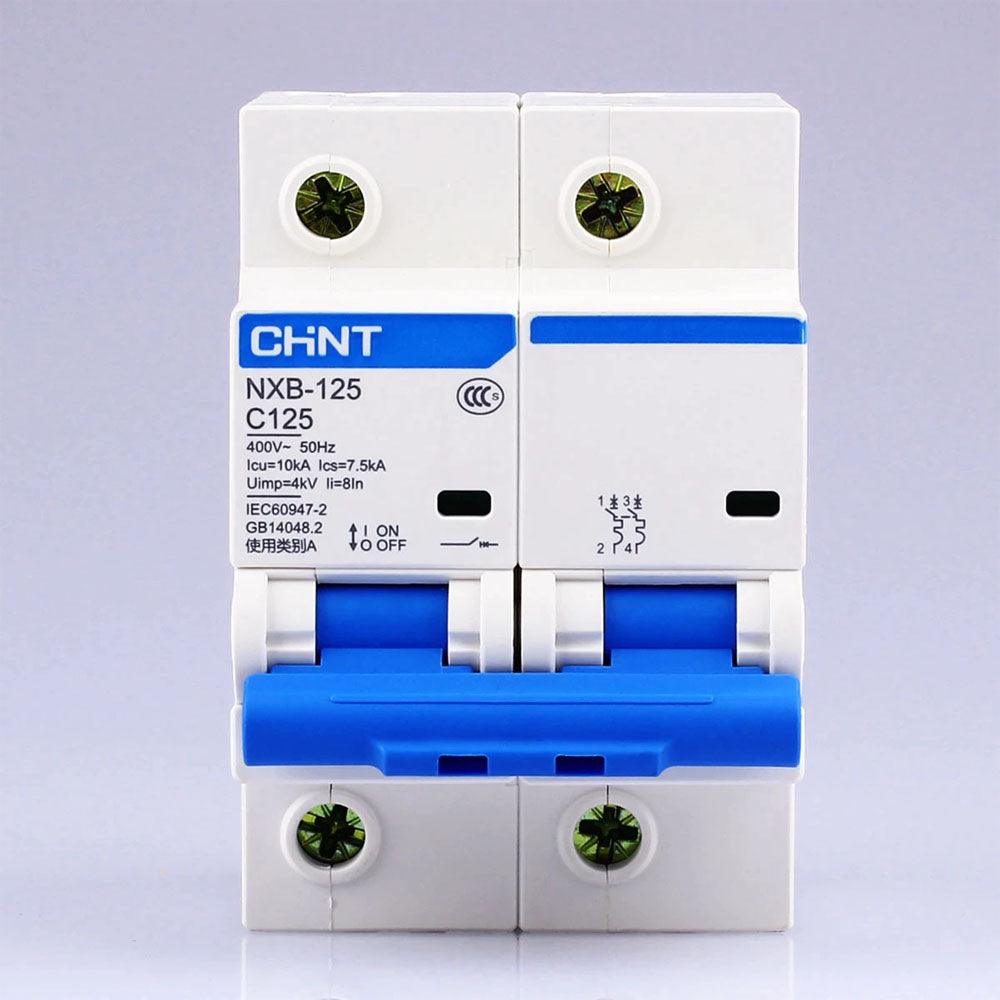 CHNT CHINT NXB-125 2P Miniature Circuit breaker MCB  in Pakistan - 2P / 100A