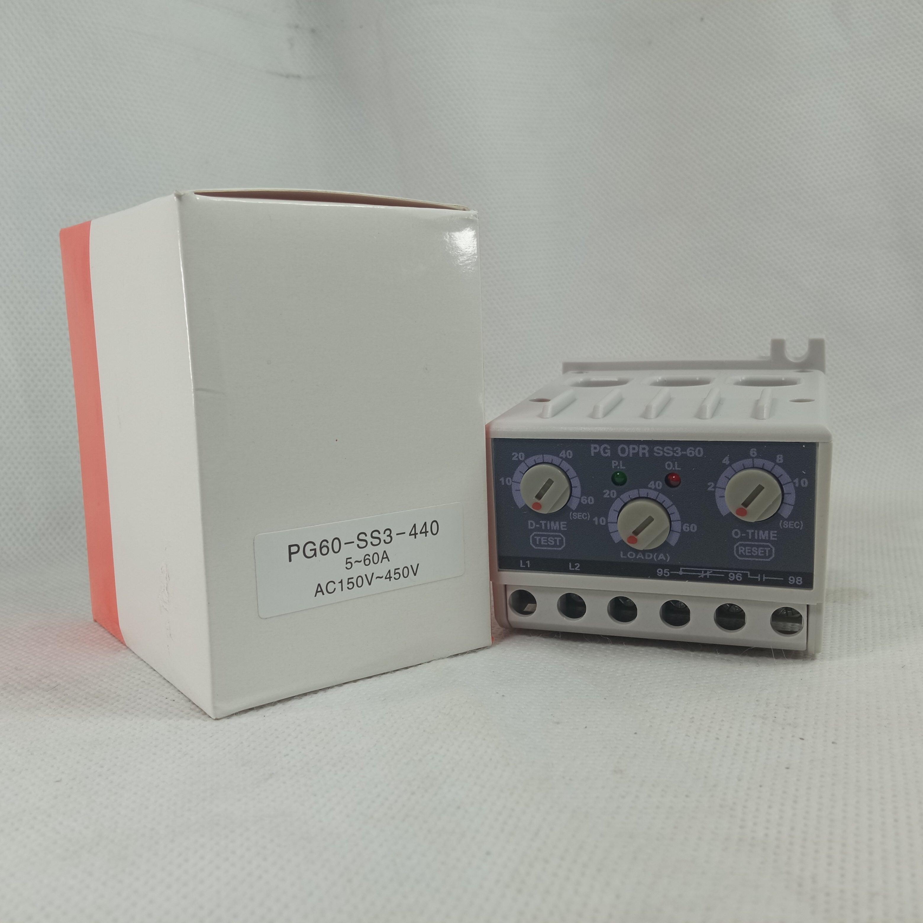 PG60 OPR-SS3 Electronic Digital Overload Relay EOCR in Pakistan - 10A-120A thumbnail 2