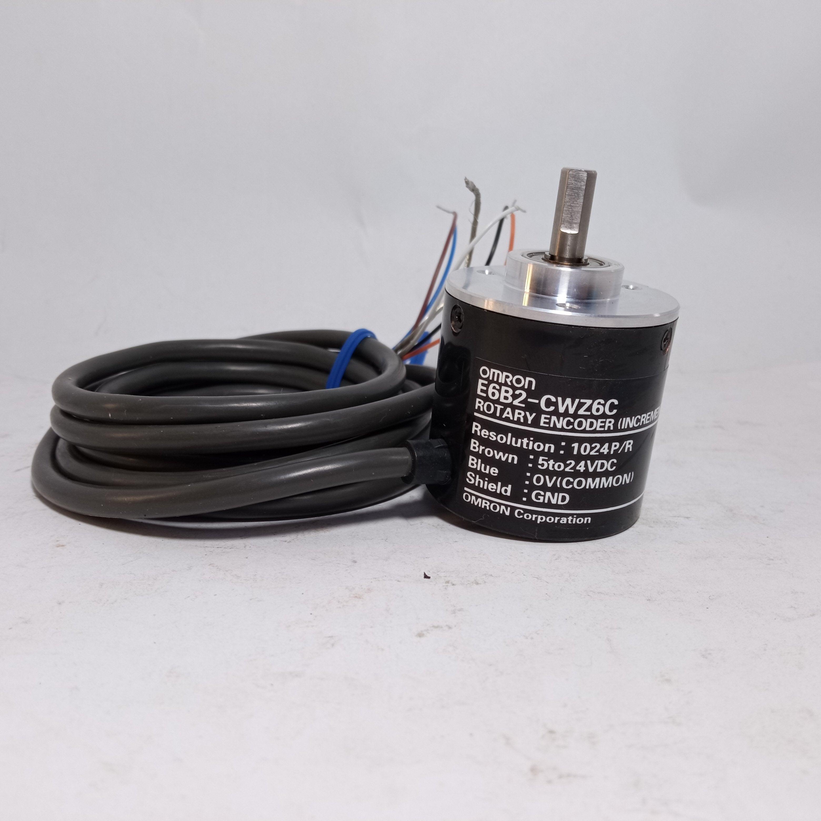 1024PPR OMRON Incremental Rotary Encoder E6H-CWZ3X Line Drive 8-Wire in Pakistan thumbnail 2