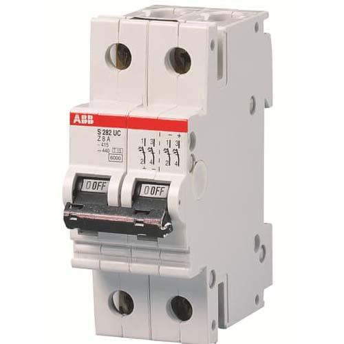 ABB Refurbished Circuit Breaker, 2 Pole, - 63A