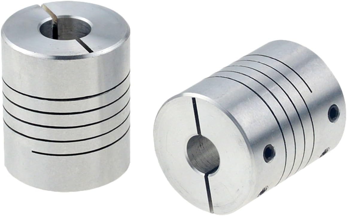 Metal Shaft Coupler, Motor Shaft Connector in Pakistan - 3x6.35mm thumbnail 3
