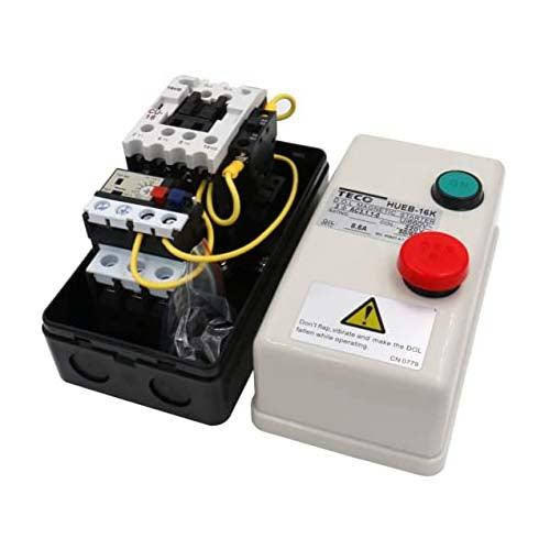 Teco Magnetic Starter  On Off Switch Enclosed 3 Pole DOL stater in Pakistan - 25 & 30 thumbnail 3
