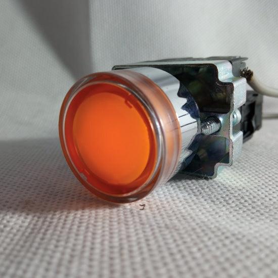 Push Button LA1391-BE101 With Light 22mm in Pakistan - Red thumbnail 3