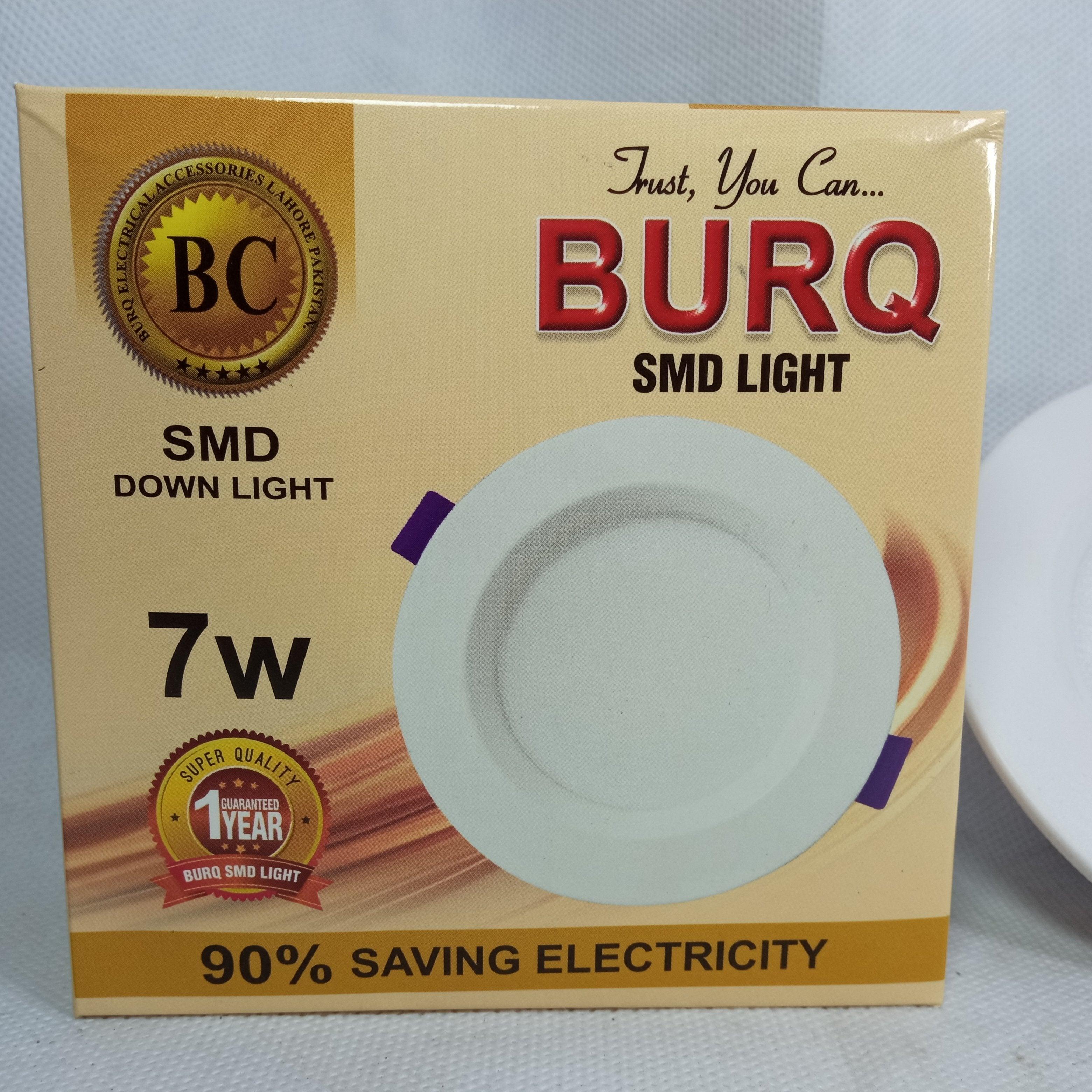 BURQ SMD Light Down Light 90% Saving Electricity in Pakistan - 12W (3 Pcs) thumbnail 6