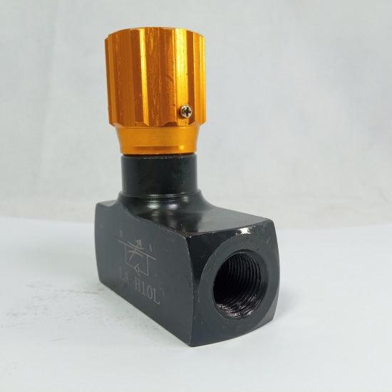 Hydraulic Throttle Valve Flow Control LA-H10L, LA-H16L in Pakistan - 3/8 inch thumbnail 6