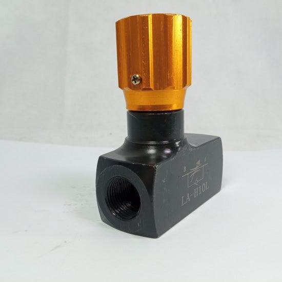 Hydraulic Throttle Valve Flow Control LA-H10L, LA-H16L in Pakistan - 1 inch thumbnail 5