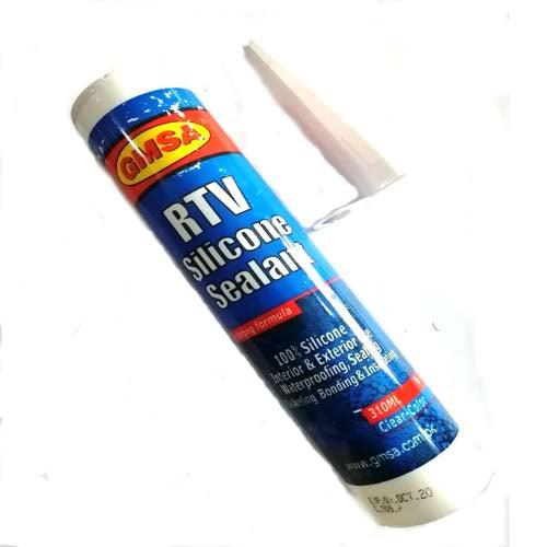 GMSA RTV Silicone Sealant Clear 310ml in Pakistan - White thumbnail 3