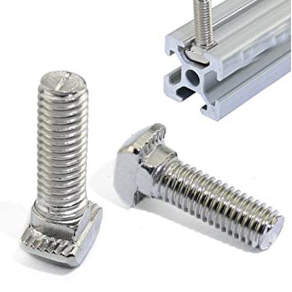 T Bolt  Hammer Bolt  Aluminium Extrusion Profile Parts PCS in Pakistan - 40xM8-16 thumbnail 2