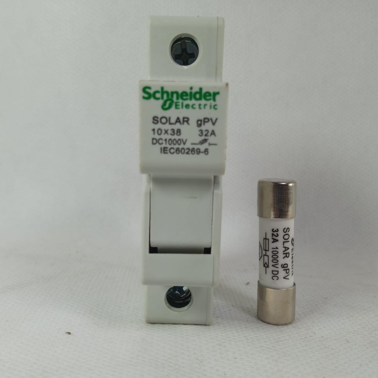 Schneider DC Fuse Holder 32A   holder + fuse  In Pakistan - 20A thumbnail 2
