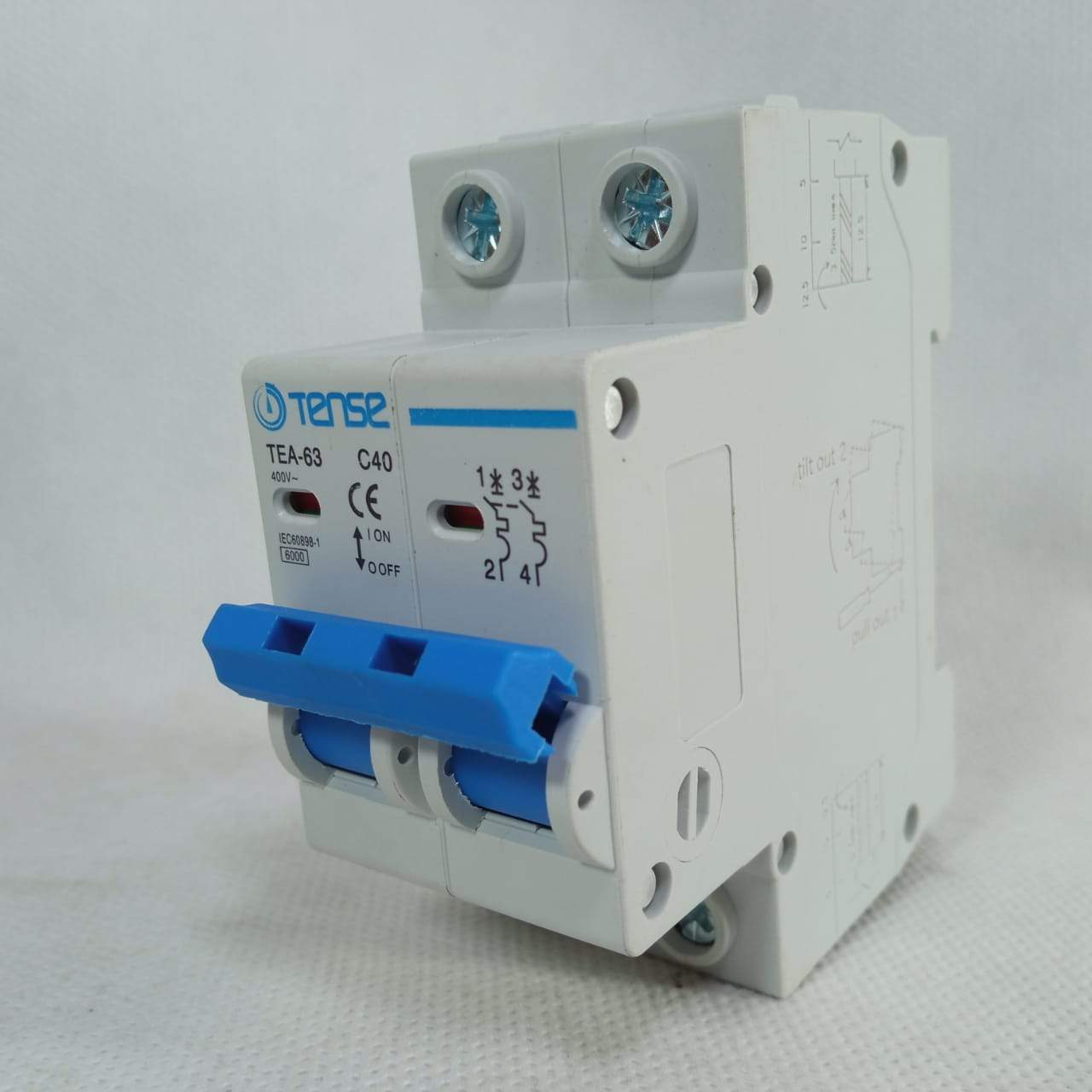 AC Circuit Breaker 2P Tense 400V in Pakistan - 40A thumbnail 3
